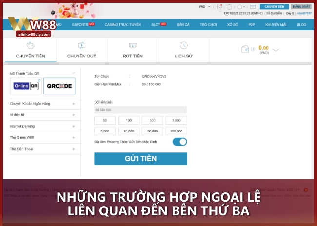 Những trường hợp ngoại lệ liên quan đến bên thứ ba